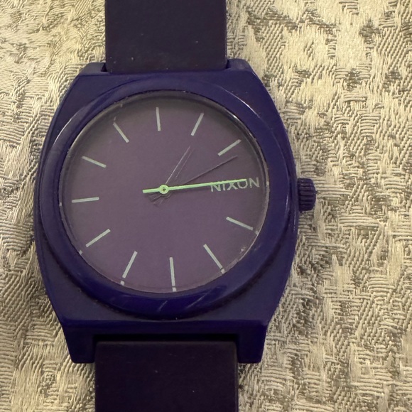 Nixon Accessories Nixon Minimal The Time Teller Purple Tone Quartz